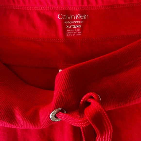 Calvin Klein Red Joggers - Picture 4 of 4